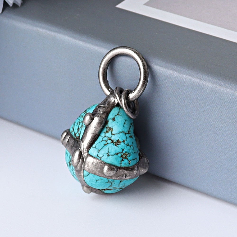 1.8" Turquoise Pendant for DIY Best Crystal Wholesalers