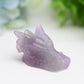 1.8" Mixed Crystal Dragon Head Animal Crystal Carving Bulk Best Crystal Wholesalers