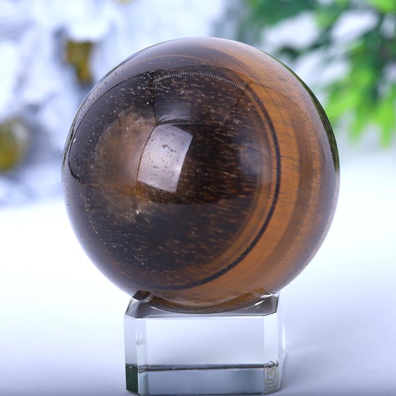 2.0"-4.0" Tiger Eye Sphere Best Crystal Wholesalers