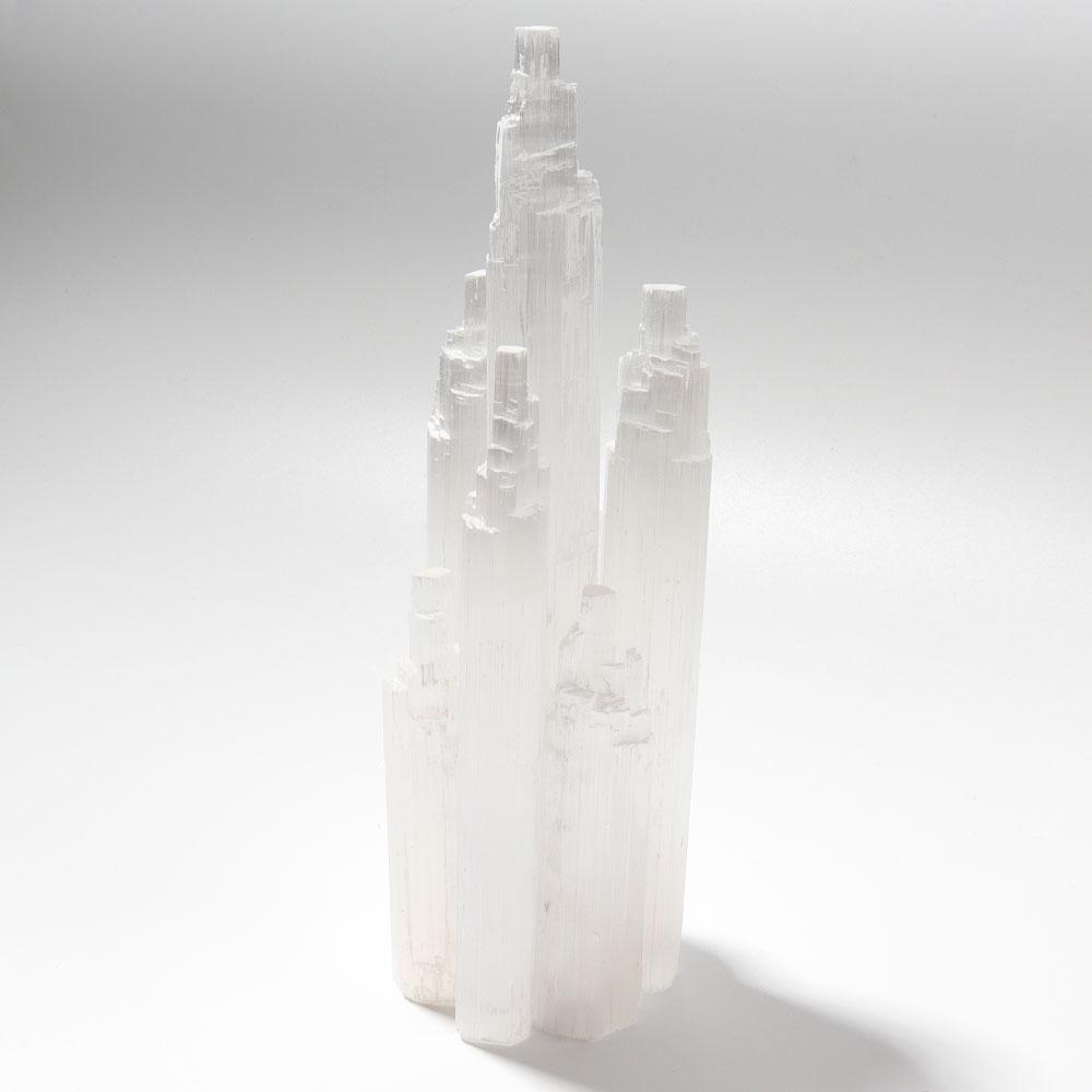 7.5" Selenite Towers Points Bulk Skyscraper  Best Crystal Wholesalers