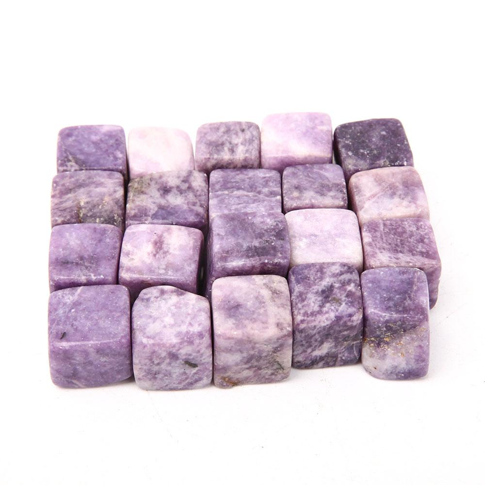 0.1kg Purple Mica Cubes bulk tumbled stone Best Crystal Wholesalers