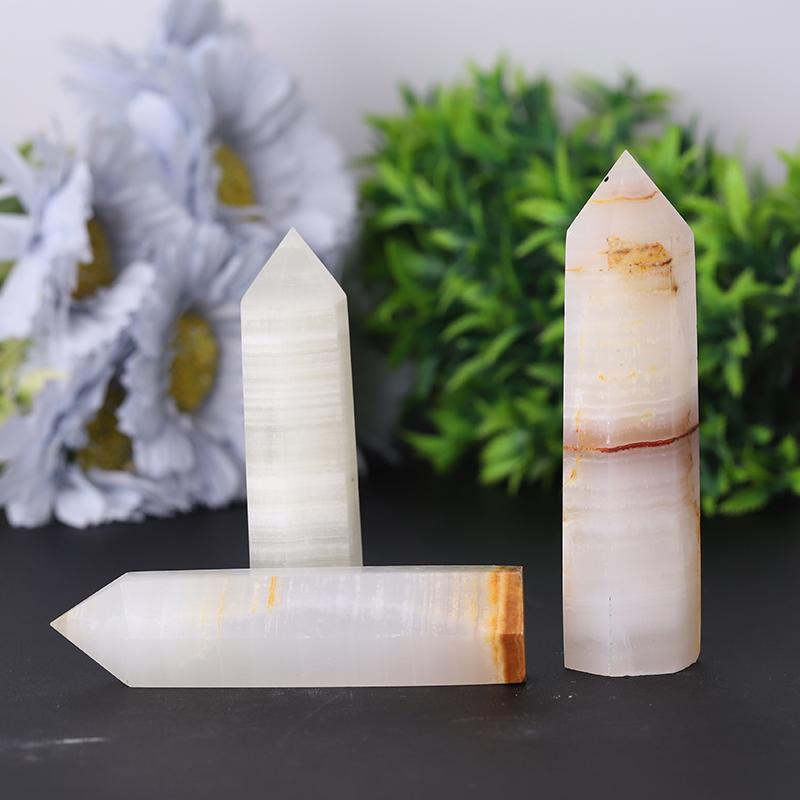 Afghan White Jade R Crystal Towers Points Bulk Best Crystal Wholesalers