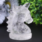 3" Clear Quartz Unicorn Crystal Carvings Animal Bulk Best Crystal Wholesalers