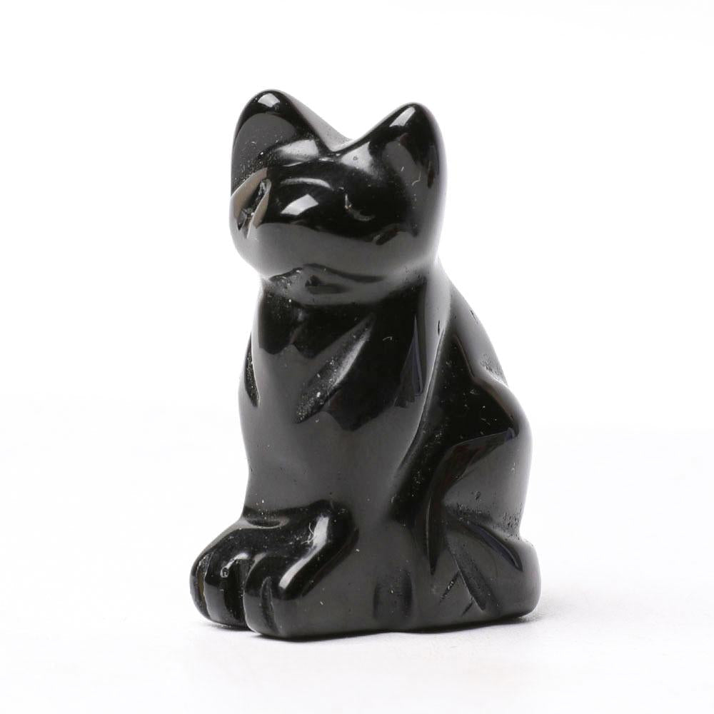 1.5" Cat Figurine Crystal Carvings Animal BulkBest Crystal Wholesalers