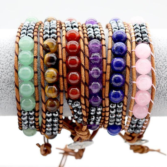 Hand-knitted Crystal Stone Bracelets Best Crystal Wholesalers