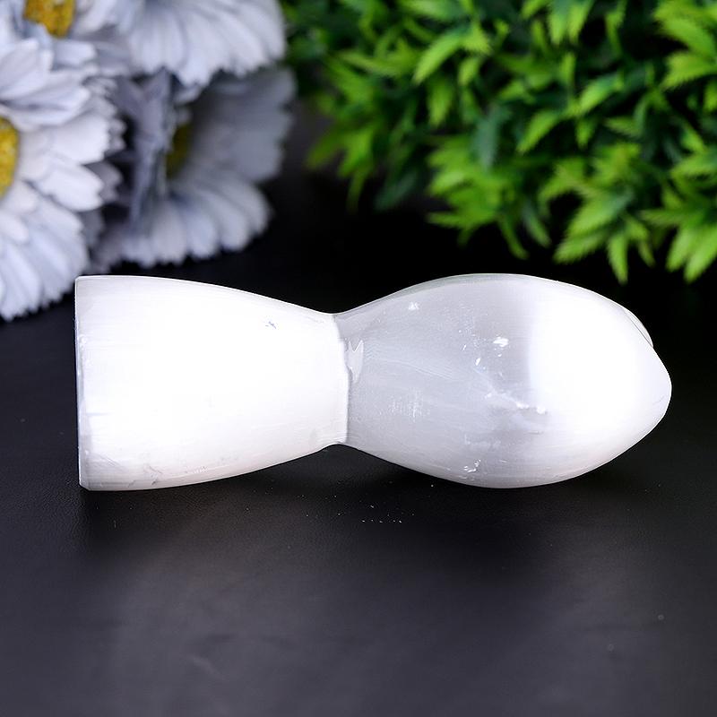 4.2" Healing Selenite Heart Shape Towers Bulk Best Crystal Wholesalers