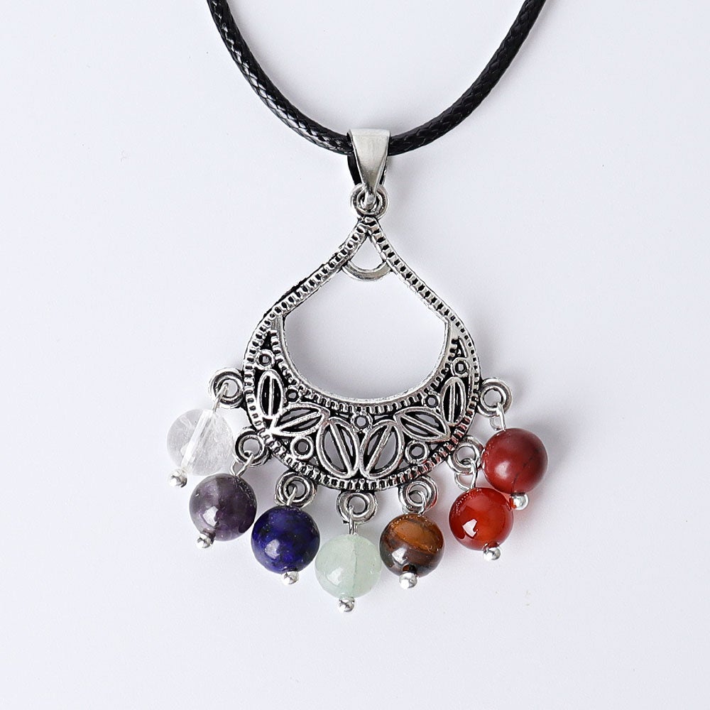 1.5" Chakra Crystal Pendant Best Crystal Wholesalers