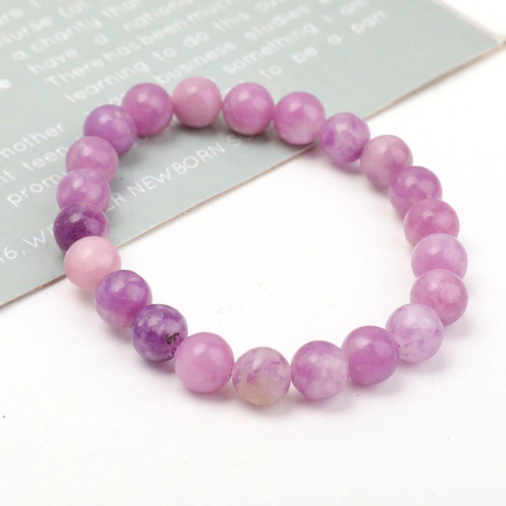 8mm Purple Mica Bracelet Best Crystal Wholesalers