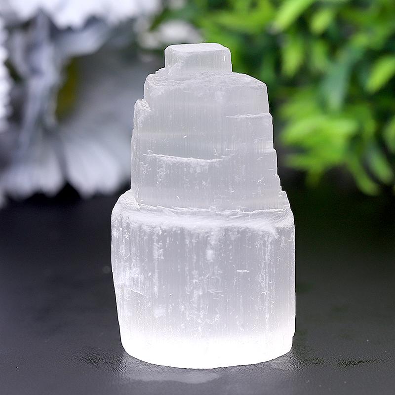 2.5" Mini Selenite Towers Points Bulk Best Crystal Wholesalers