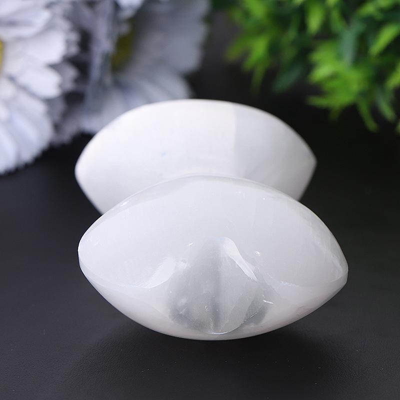 4.2" Healing Selenite Heart Shape Towers Bulk Best Crystal Wholesalers