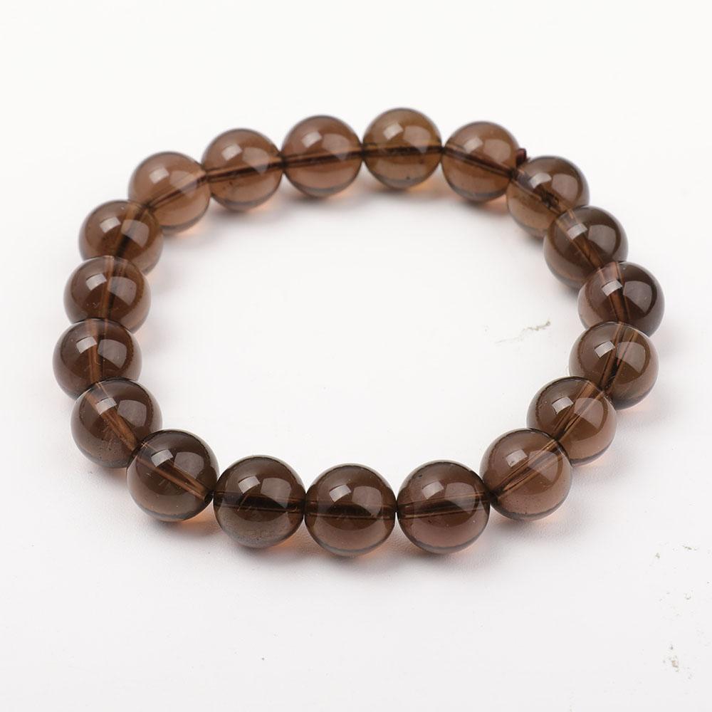 Smoky Quartz 10.5mm Bracelet in bulk & wholesale