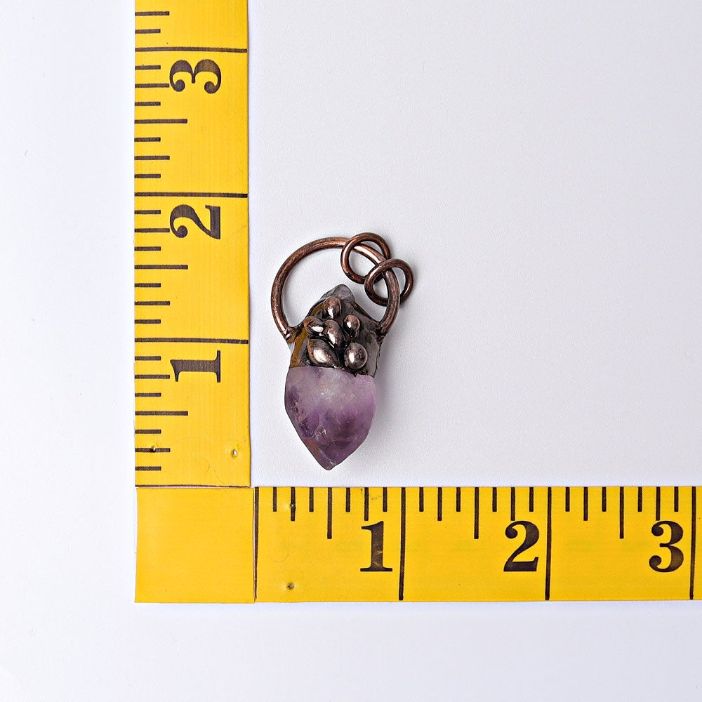 1.5" Amethyst Pendant for DIY Best Crystal Wholesalers