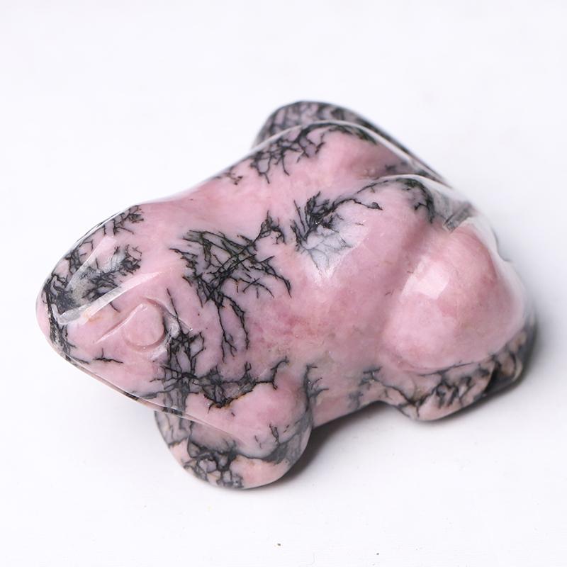 1.5" Frog Crystal Carvings Animal Bulk Best Crystal Wholesalers