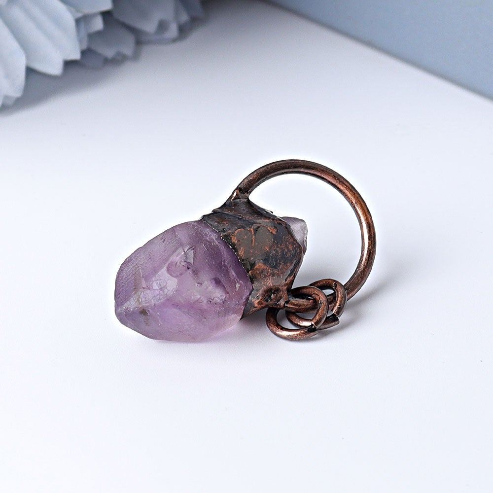 1.5" Amethyst Pendant for DIY Best Crystal Wholesalers