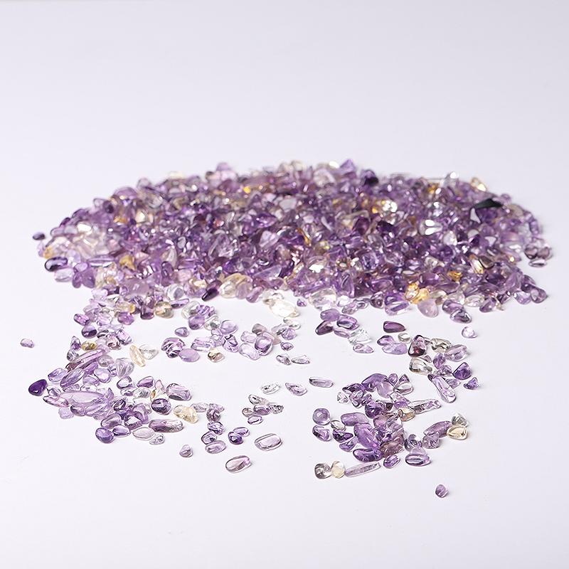 0.1kg Natural Ametrine Chips Crystal Chips for Decoration Best Crystal Wholesalers