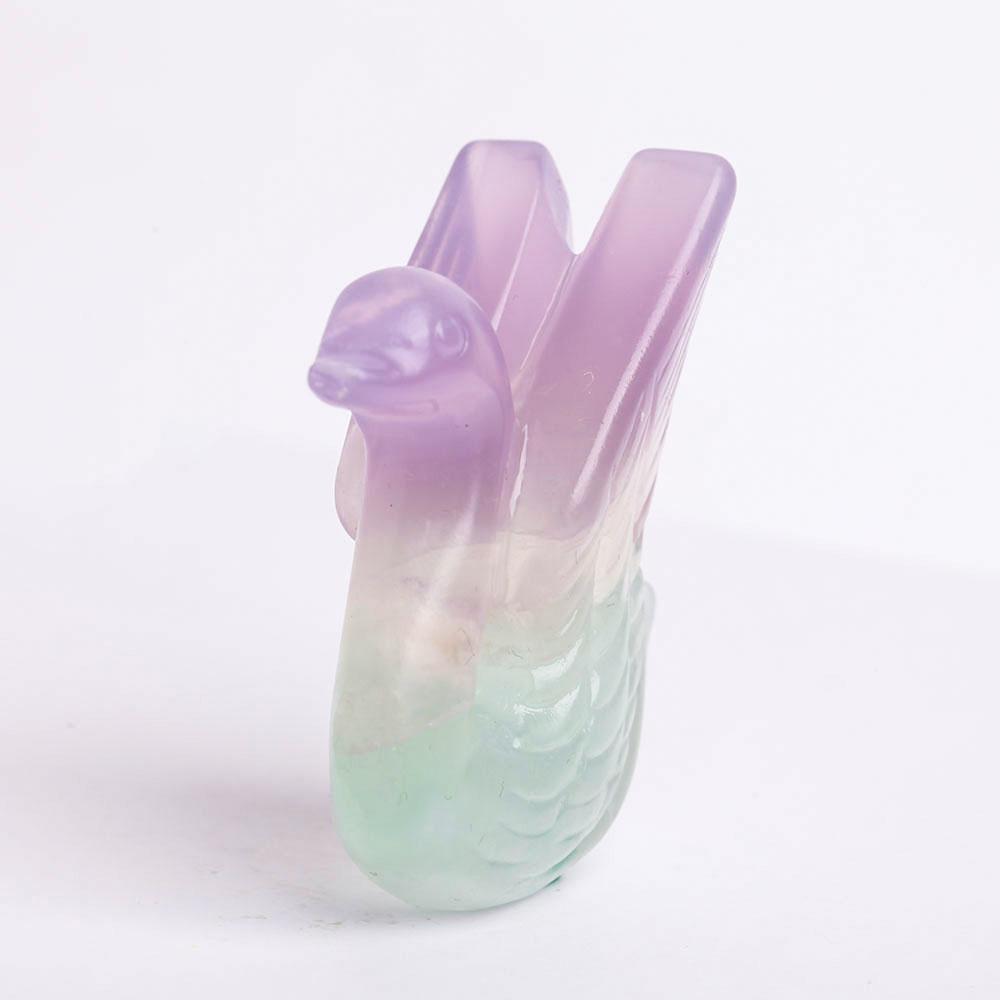 Mini Fluorite Animal Figurine Crystal Carvings Animal Bulk Best Crystal Wholesalers