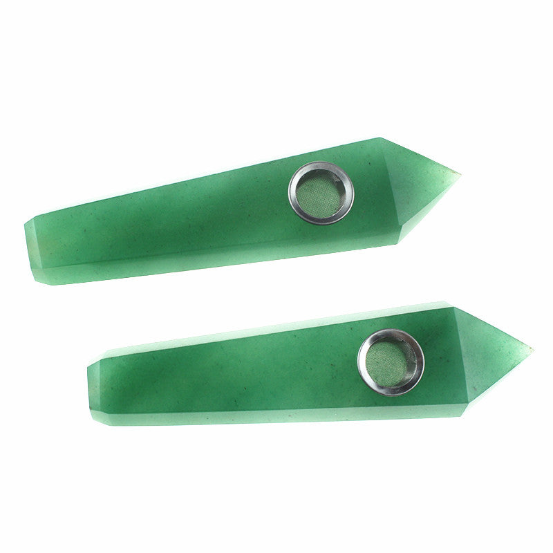 Aventurine Smoking Pipe wholesale support mixed customization