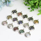 1.0" Mixed Crystal Pentagram Pendant Bulk WholesaleBest Crystal Wholesalers