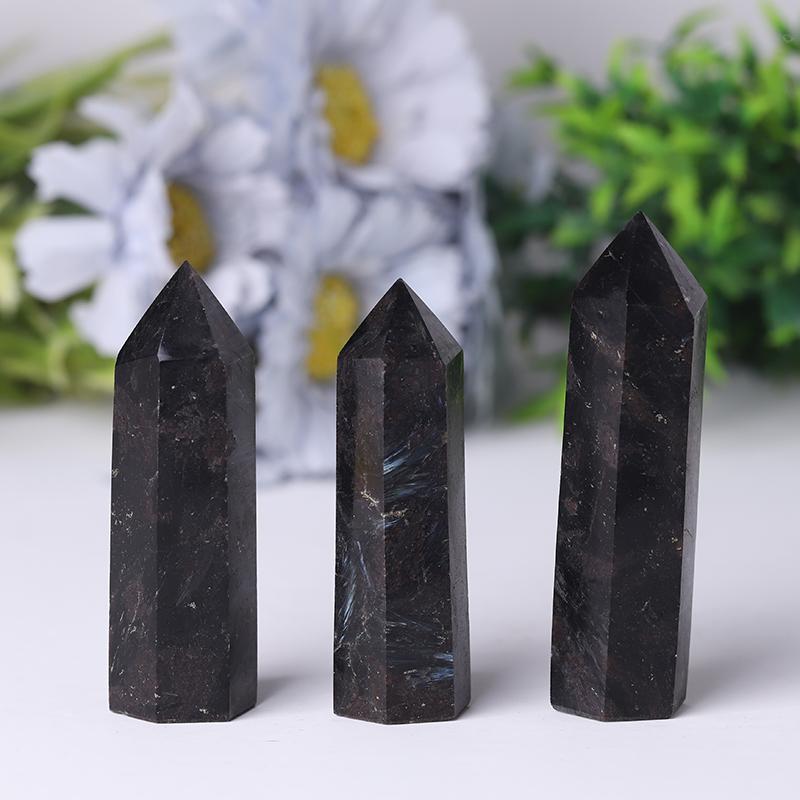 Natural Astrophylite Towers Points Bulk for Collection Healing Tower Best Crystal Wholesalers