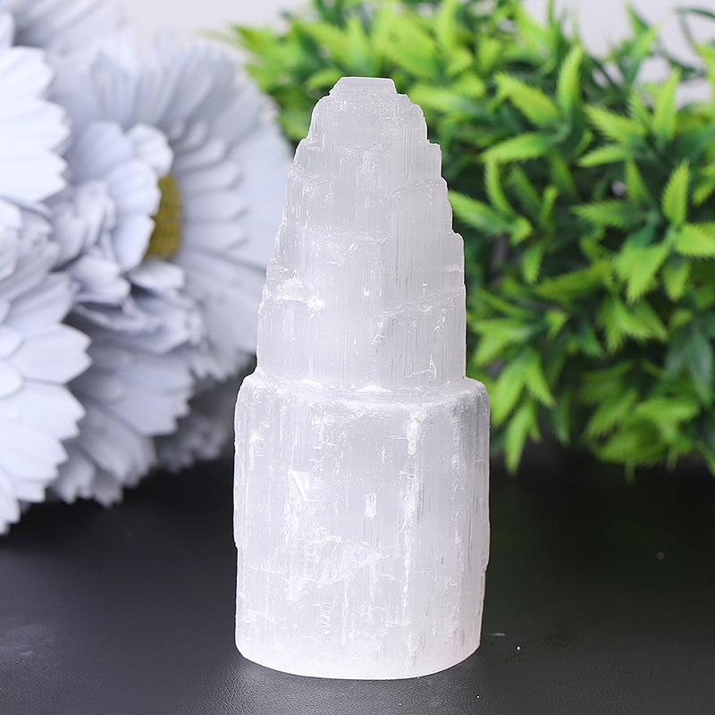 4" Selenite Towers Bulk Best Crystal Wholesalers