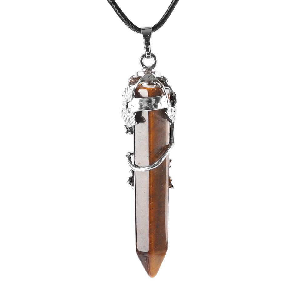 Tiger Eye Point Pendant Best Crystal Wholesalers