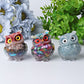 2.4" Resin Owl Crystal Carving Best Crystal Wholesalers