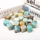 0.1kg Sky Blue Cubes Bag bulk tumbled stone Best Crystal Wholesalers