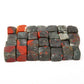 0.1kg Africa Blood Stone Cubes bulk tumbled stone Best Crystal Wholesalers