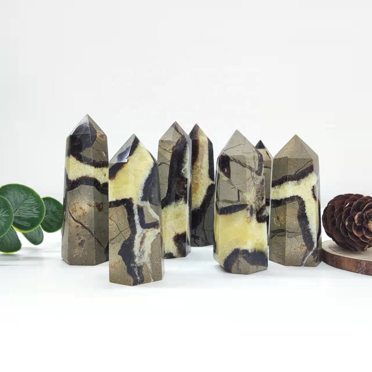 Sold out 1kg Crystals Point Stone Healing Septarian Stone Wand Tower