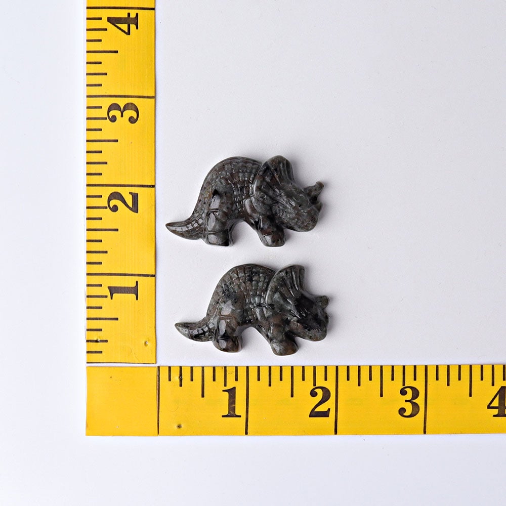 1.7" Yooperlite Dinosaur Mini Crystal Carvings Animal Bulk Best Crystal Wholesalers