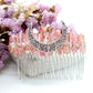 Aura Crystal Witch Moon Crown Silver Wire Hair Accessories Comb Best Crystal Wholesalers