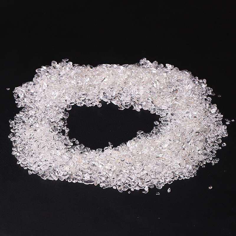 0.1kg High Quality Natural Clear Quartz Chips Crystal Chips for Decoration Best Crystal Wholesalers