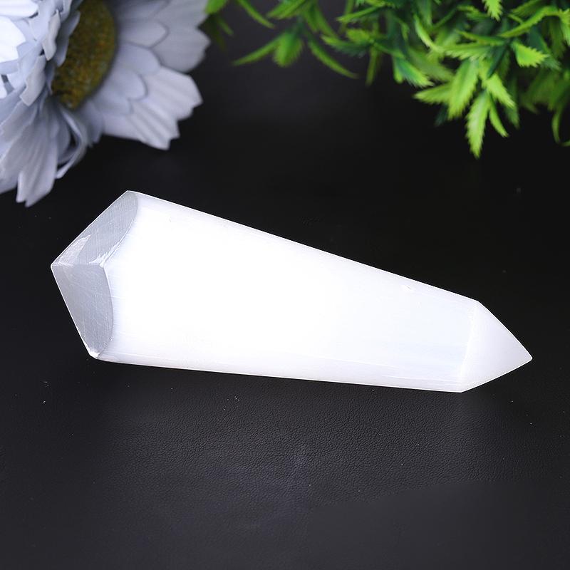 4" Selenite Double Terminated Points Bulk Best Crystal Wholesalers