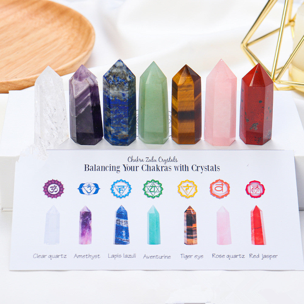 Chakra Crystal Towers Points Bulk Box Natural Crystal Gift Box Best Crystal Wholesalers