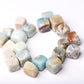 Caribbean Calcite 20mm-25mm tumbled Cubes in Bulk & Wholesale