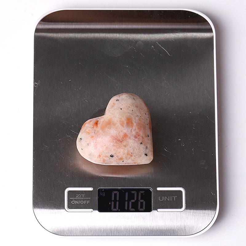 1.8"-2.5" Golden Strawberry Quartz Heart Shape Crystal Carvings Best Crystal Wholesalers