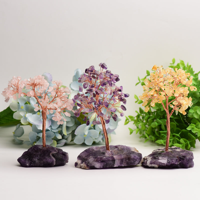 Crystal Tree with Dream Amethyst Base Free Form Bulk Crystal wholesale suppliers