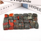 0.1kg Africa Blood Stone Cubes bulk tumbled stone Best Crystal Wholesalers