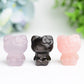 1.3" Mini Hello Kitty Cat Crystal Carving Bulk WholesaleBest Crystal Wholesalers