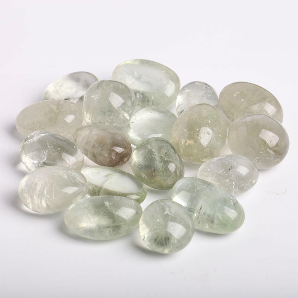 0.1kg Green Quartz Crystal bulk tumbled stone Best Crystal Wholesalers