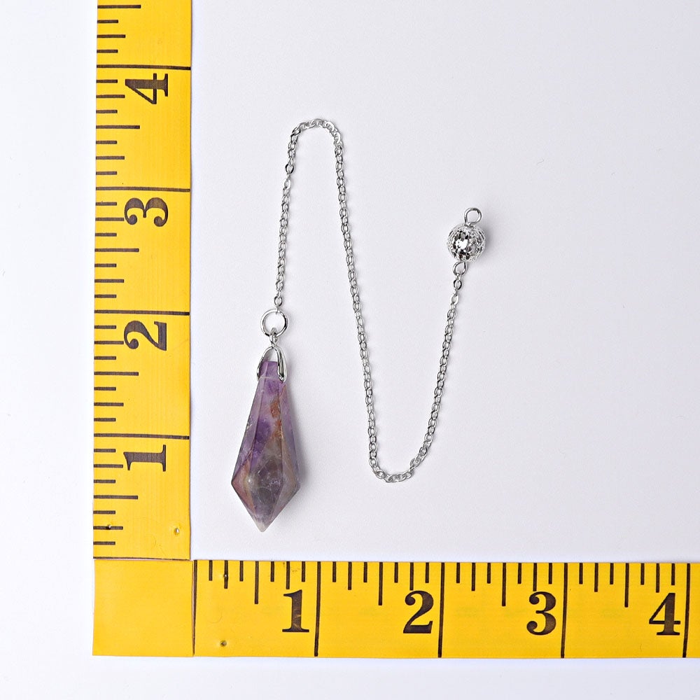 9" One Terminated Point Crystal Pendulum Best Crystal Wholesalers