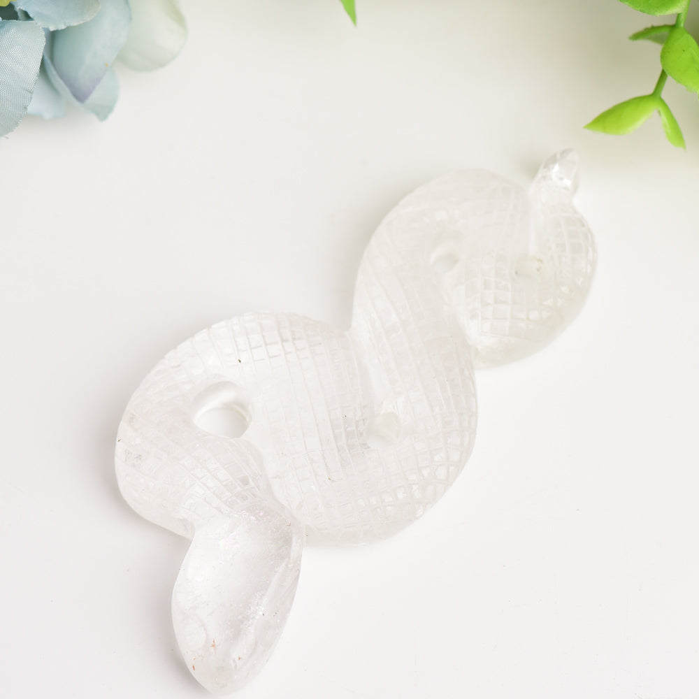 4.0" Snake Crystal Carving Animal  Bulk Best Crystal Wholesalers