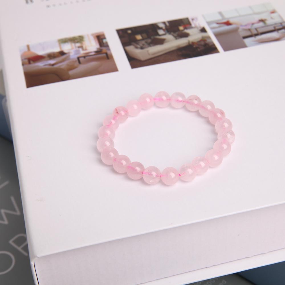 8mm Rose Quartz Crystal Bracelet Best Crystal Wholesalers