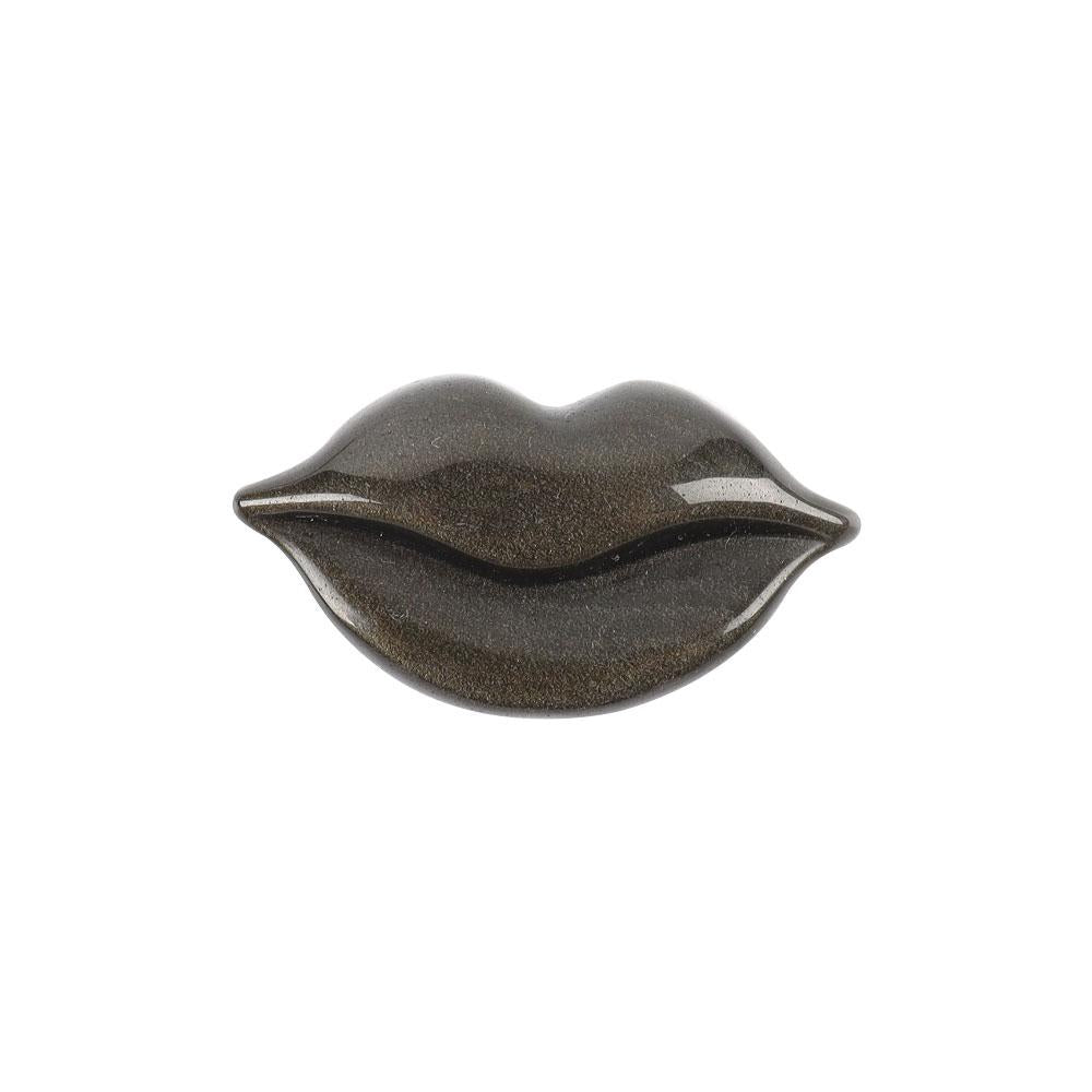 Silver Obsidian Lips Carvings Model Bulk Best Crystal Wholesalers