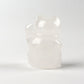 2" Clear Quartz Crystal Carving Animal Bulk Lucky Cat Best Crystal Wholesalers