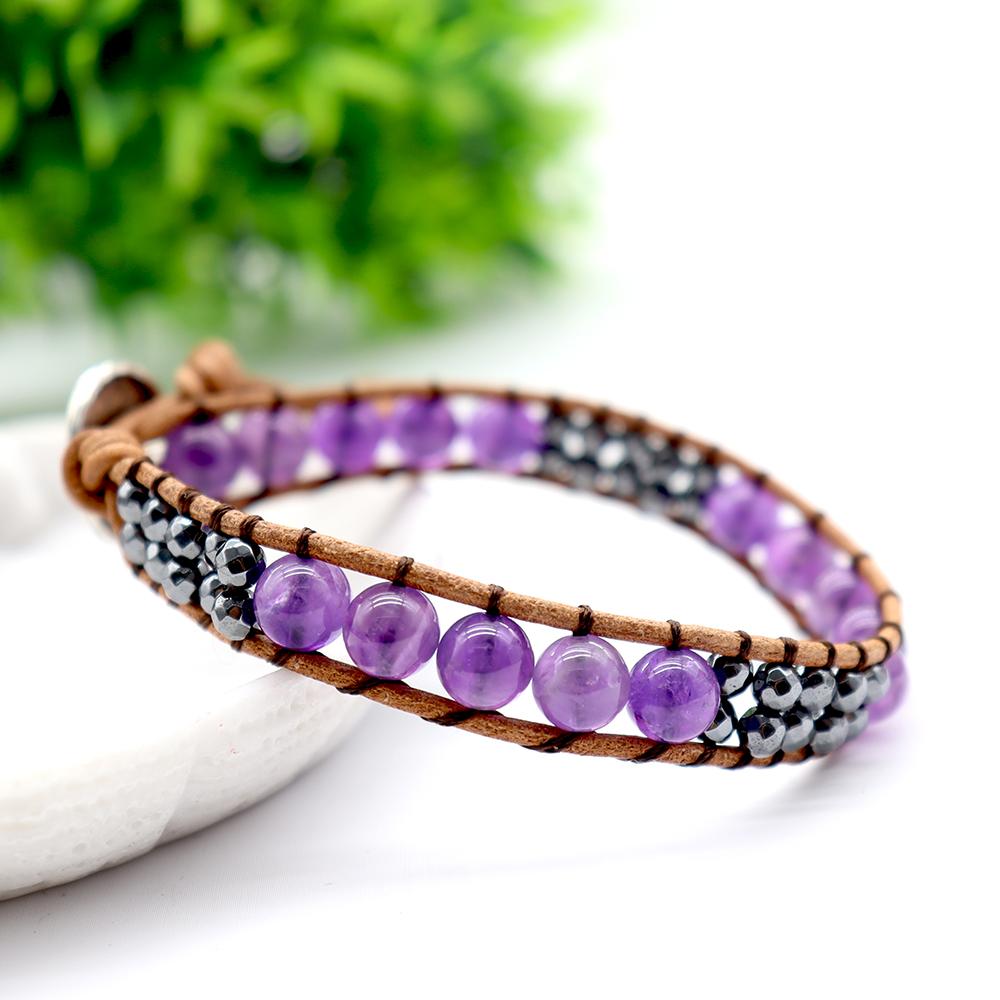 Hand-knitted Crystal Stone Bracelets Best Crystal Wholesalers