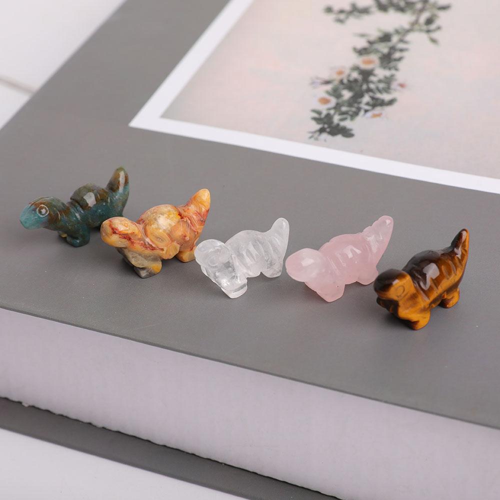 1.2“ Mini Dinosaur Carvings Animal Bulk Best Crystal Wholesalers