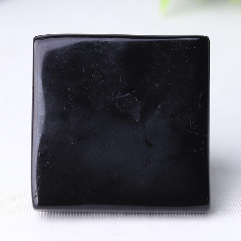 1.6" Black Obsidian Pyramid Crystal Carvings Best Crystal Wholesalers