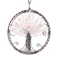 Rose Quartz Tree of Life Wire Wrapped Pendant Bulk & wholesale