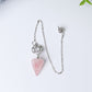 9" Arrow Head Crystal Pendulum Best Crystal Wholesalers